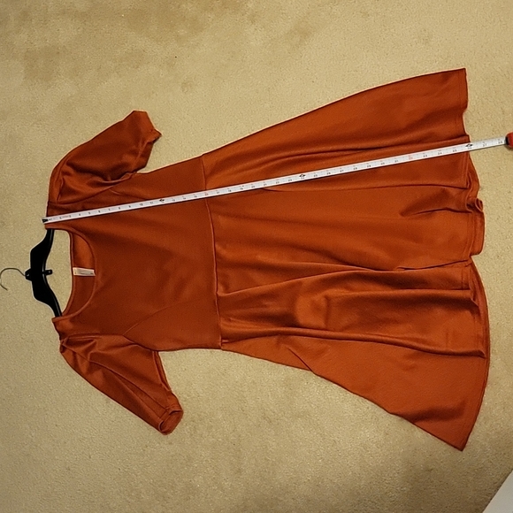 Rust Fall Dress - Picture 5 of 5